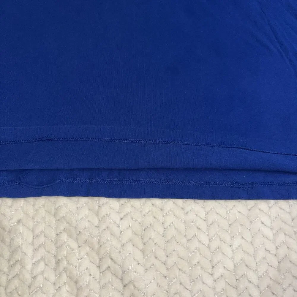 Polo Ralph Lauren Basic T-Shirt Mens L Blue Cotton Crew Logo Tee